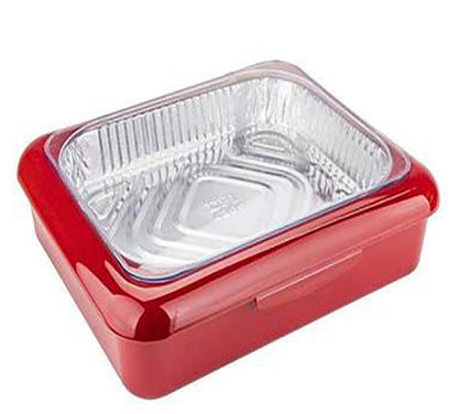 Large Capacity Aluminum Tin Foil Tray for Picnic Kitchen Food Container