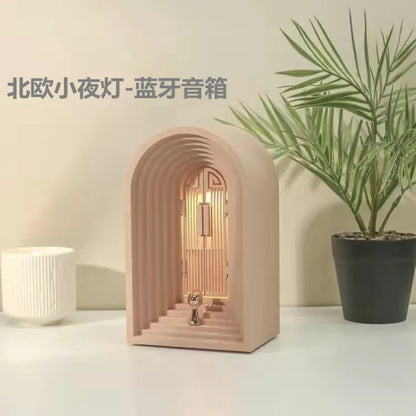 Cat Night Light Bedroom  Bluetooth Speaker