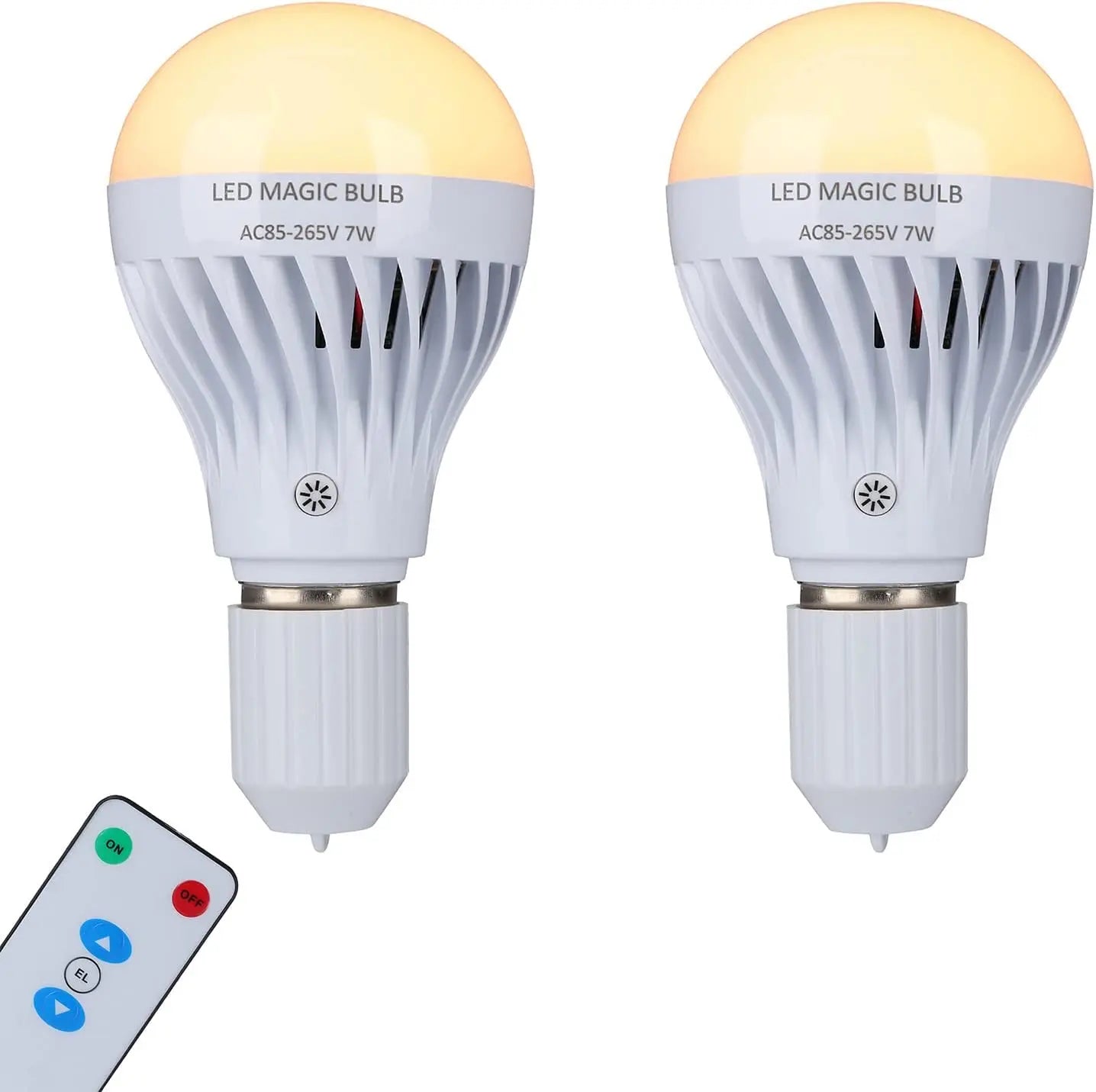 Smart Remote Dimming LED E27 220V Magic Bulb Power Failure automatically Lights Up