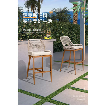 Luxury high bar chair