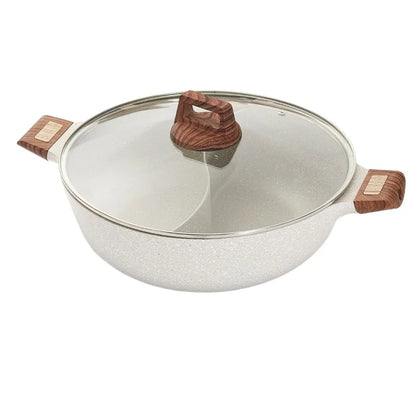 Divided Cooking Pot