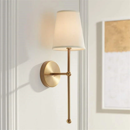 Golden Wall Lamp for kitchens & Hallways