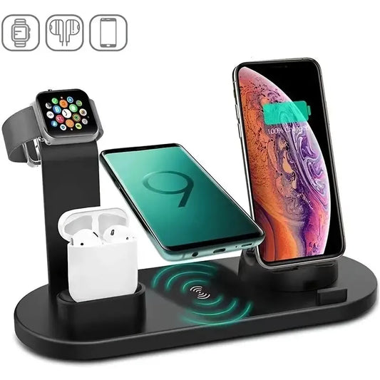 5 In 1 Wireless Charger Stand Pad For iPhone 1
