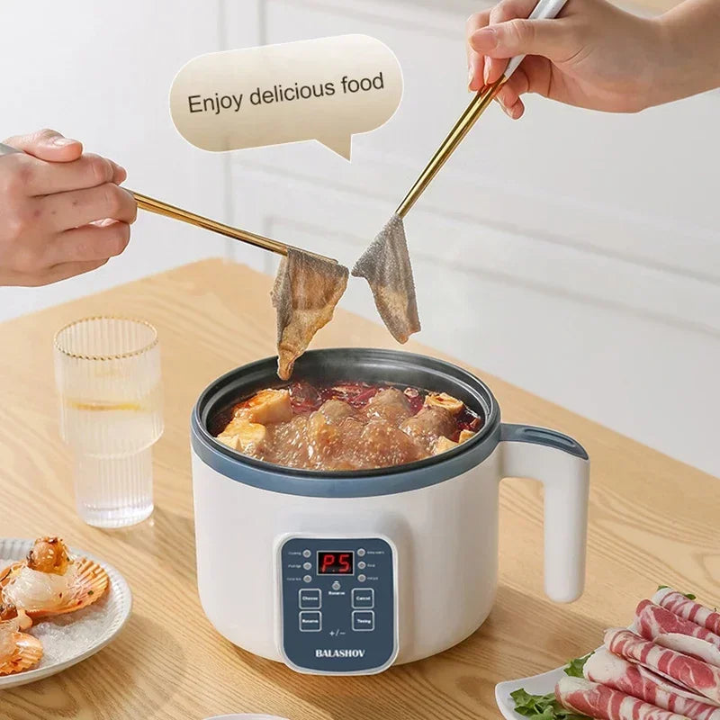 7 in 1 Mini Cooker  with Steamer