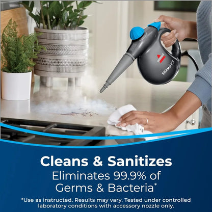 Hard Surface Steam Cleaner with Natural Sanitization, Multi-Surface Tools Included to Remove Dirt, Grime, Grease, and More