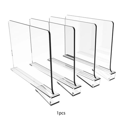 Acrylic Shelf Divider