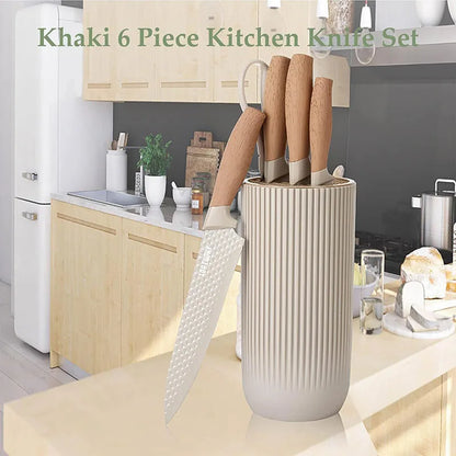 6-Pieces Sharp Knife Set for Kitchen