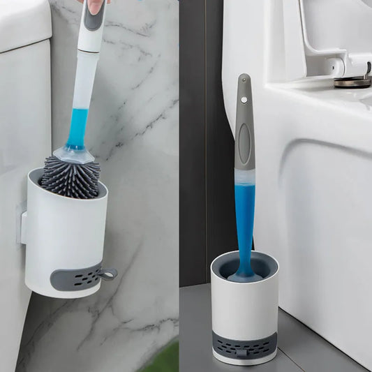 Detergent Refill Liquid Silicone Toilet Brush