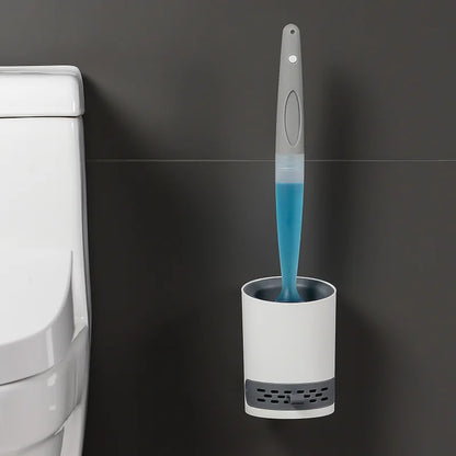 Detergent Refill Liquid Silicone Toilet Brush